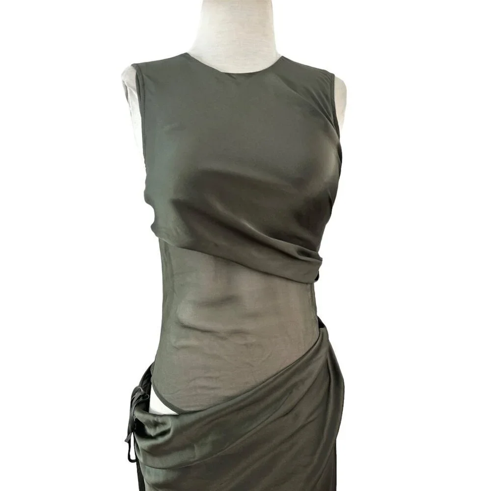 Christopher Esber Olive Maxi Dress - Picture 9 of 16